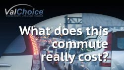 Video image for ValChoice video on what does commuting to work really cost?